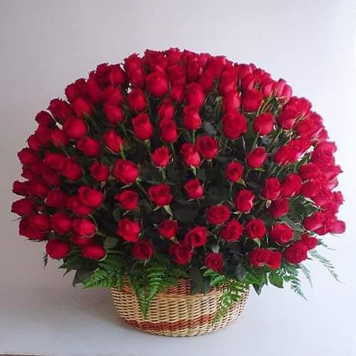 Canasta de 100 flores